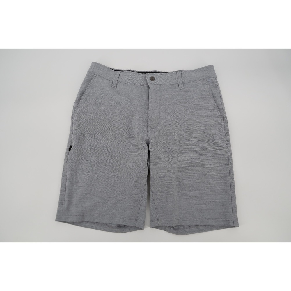 BYLT Kinetic Shorts Mens Medium Gray Golf Stretch Casual Athleisure